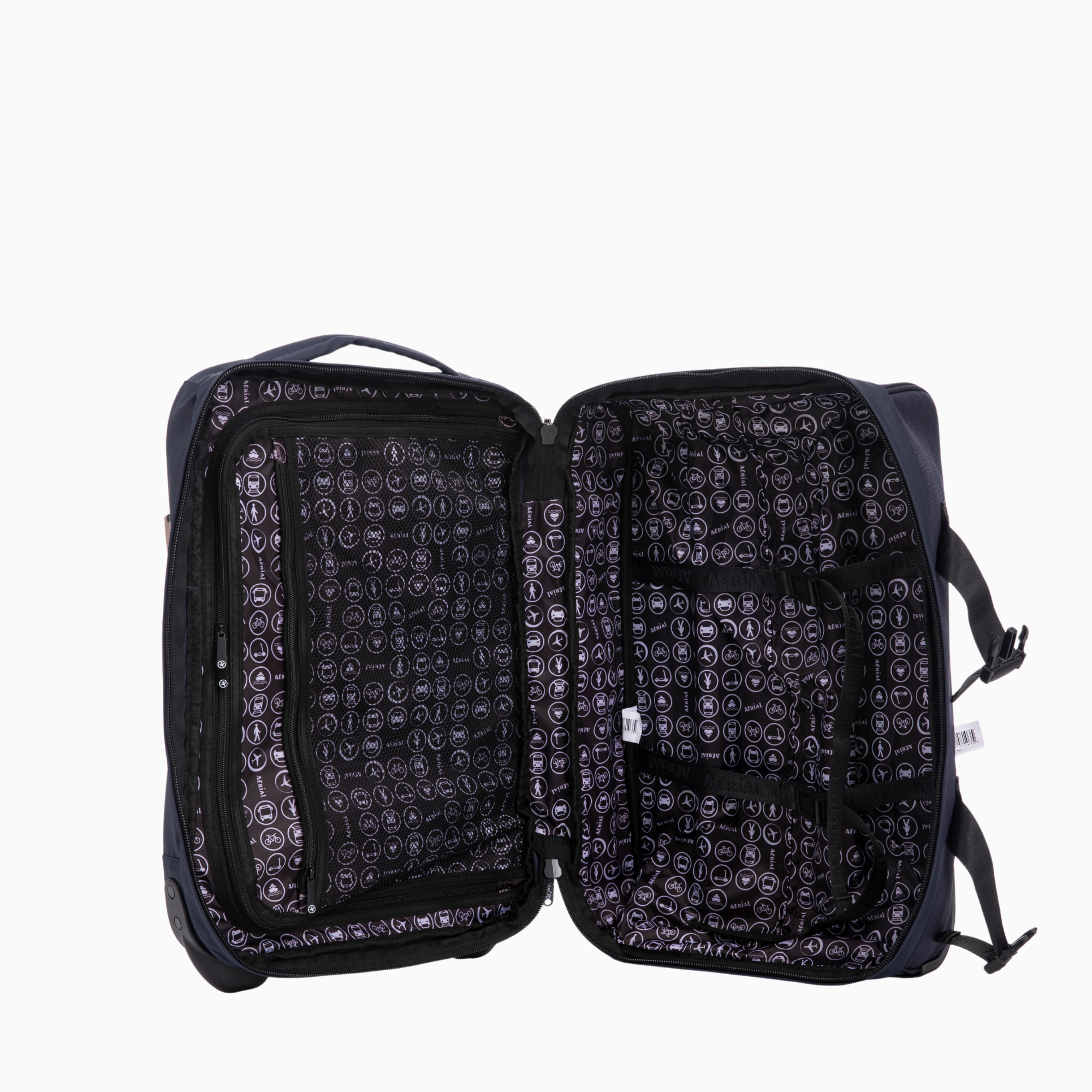 Sac trolley underseat et cabine TRECKER - Aérial - Baggyver