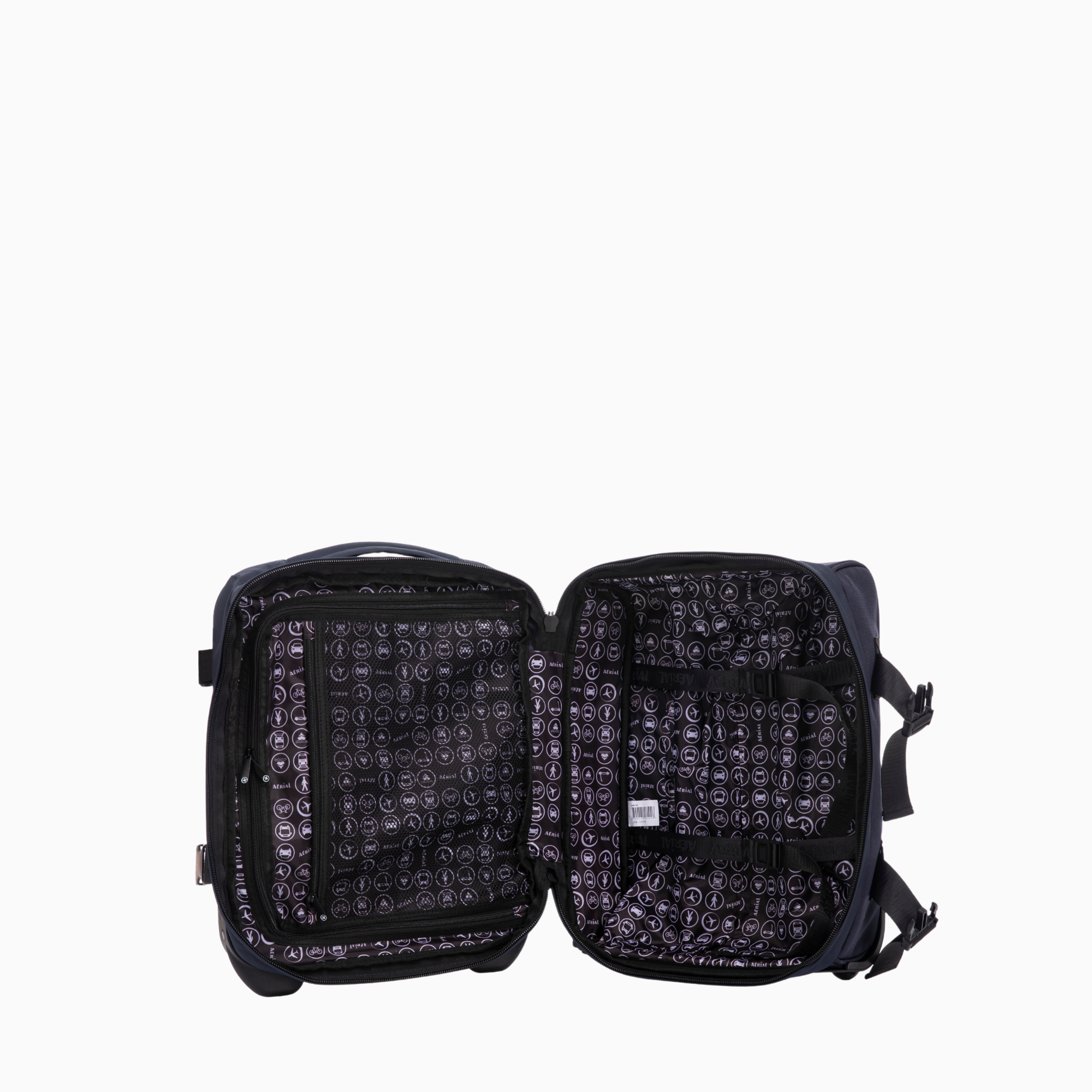 Sac trolley underseat et cabine TRECKER - Aérial - Baggyver
