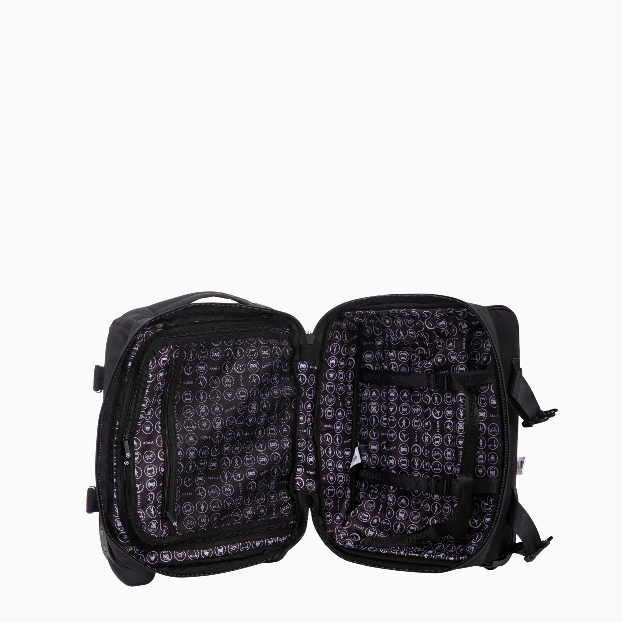 Sac trolley underseat et cabine TRECKER - Aérial - Baggyver