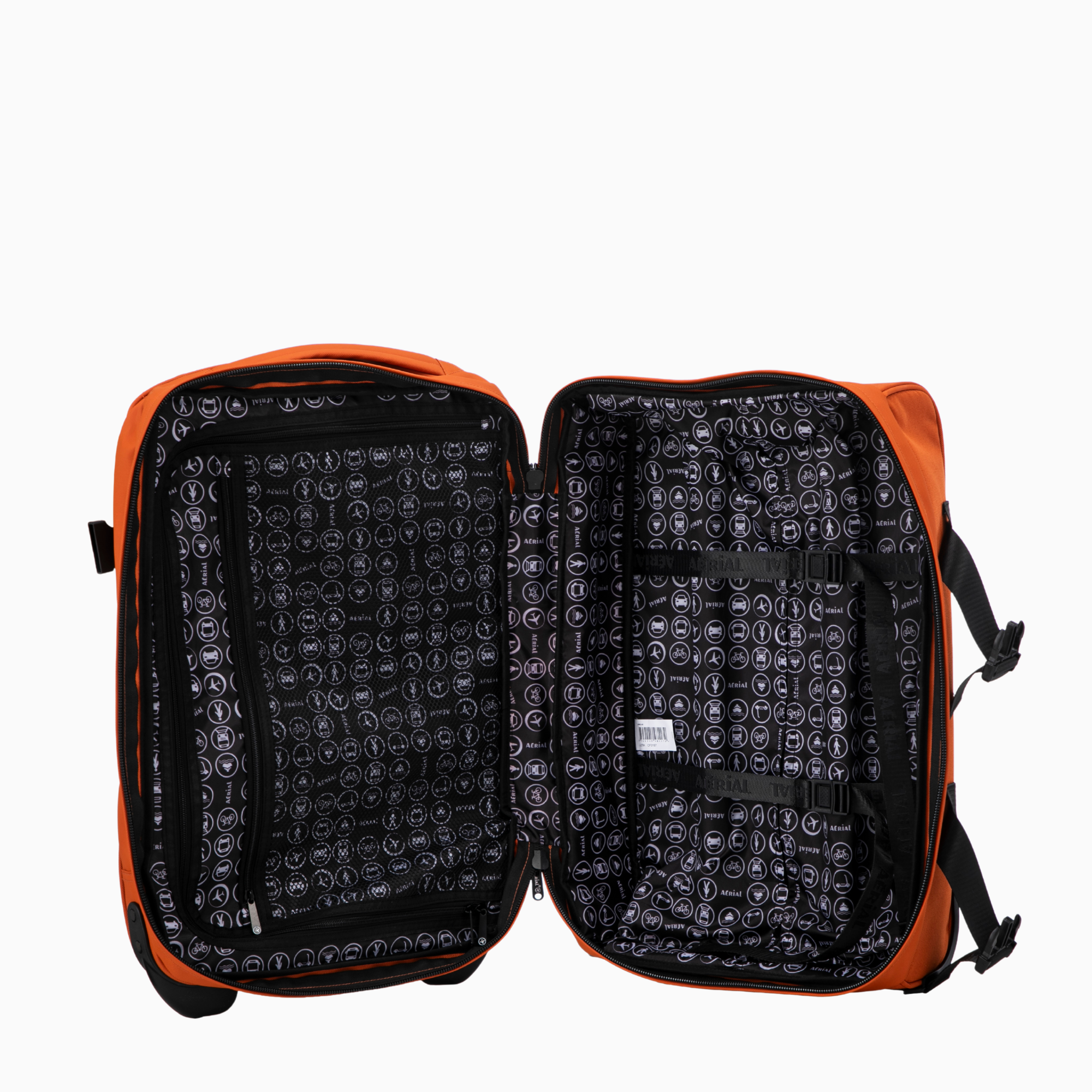 Sac trolley underseat et cabine TRECKER - Aérial - Baggyver