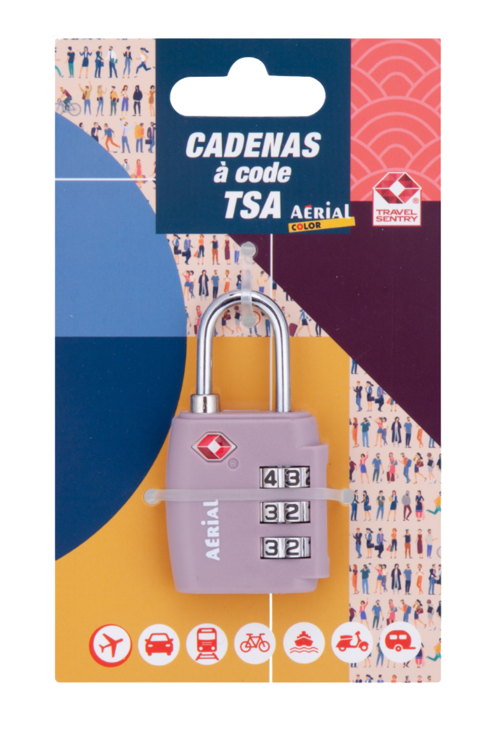 Cadenas TSA à code – Aerial