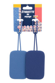 Lot de 2 porte-étiquettes en silicone coloré – Aerial