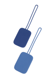 Lot de 2 porte-étiquettes en silicone coloré – Aerial