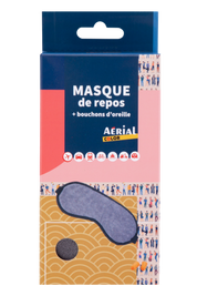 Masque de repos opaque avec bouchons d’oreilles – Aerial