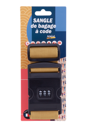 Sangle à code réglable – Sécurité pour valise et bagage – Aerial