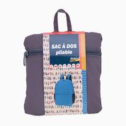 ACCESSOIRES - Sac à dos pliable haute résistance - Rip-stop 75D polyester-Violet - Baggyver