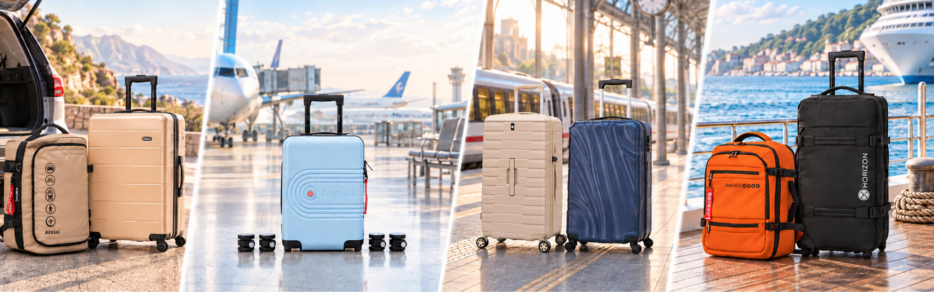 Quel bagage choisir pour voyager en train, voiture, avion ou bateau - Bagages à vivre