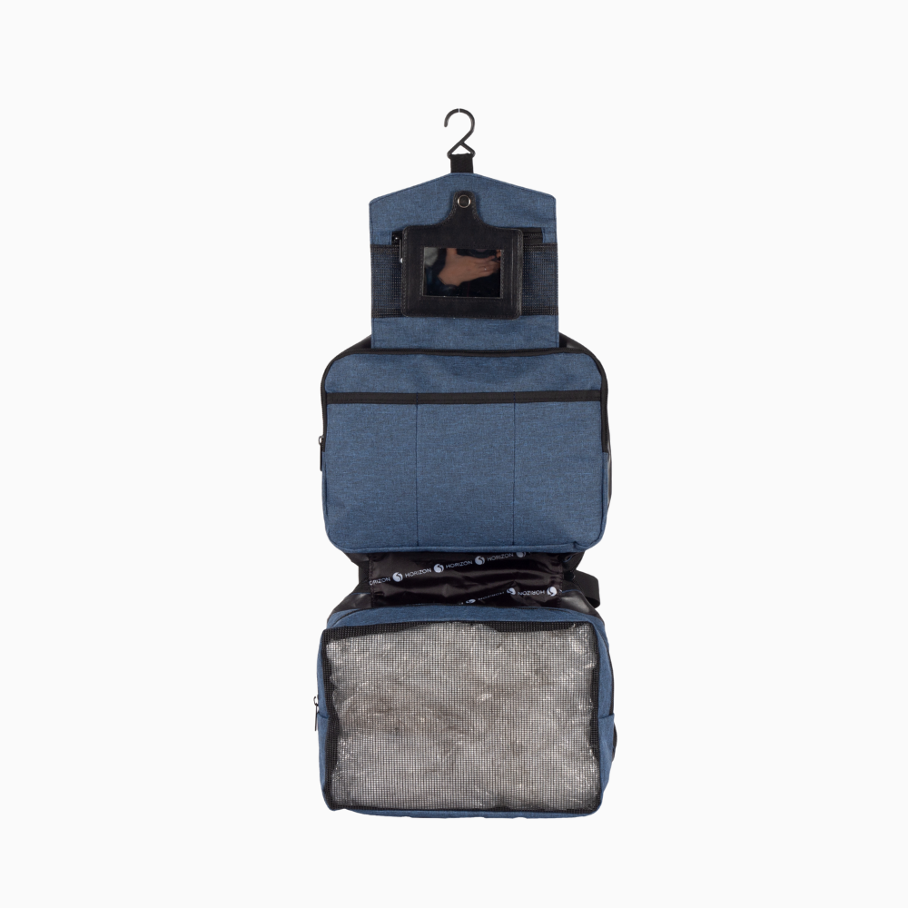 Trousse de toilette dépliable LINEN - Taille XS - Horizon