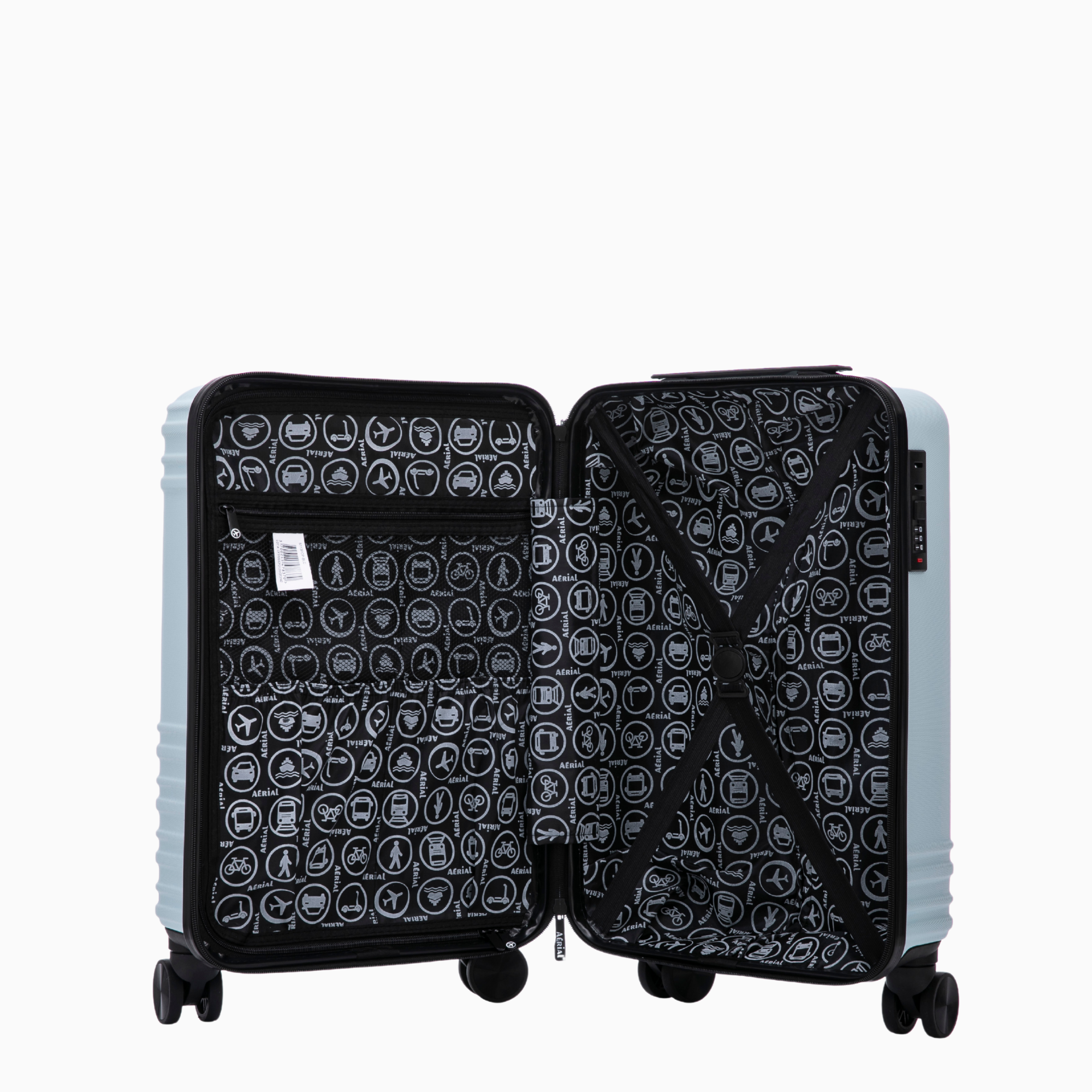 Valise underseat et cabine rigide POP - Taille XS / S - Aérial - Baggyver