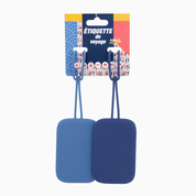 ACCESSOIRES - Lot de 2 porte étiquettes - Silicone - Jaune+Gris - Baggyver