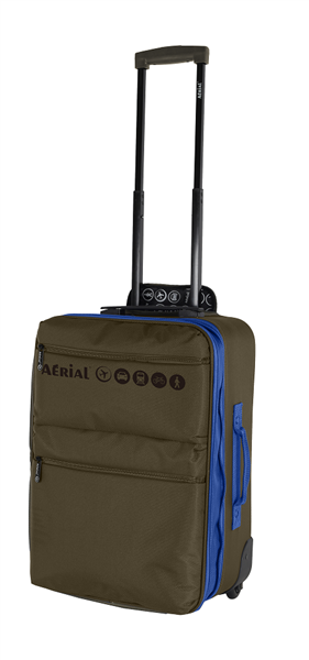 AERIAL BASIC - Valise Cabine 55 cm - Polyester 600D - Coloris au choix - Baggyver
