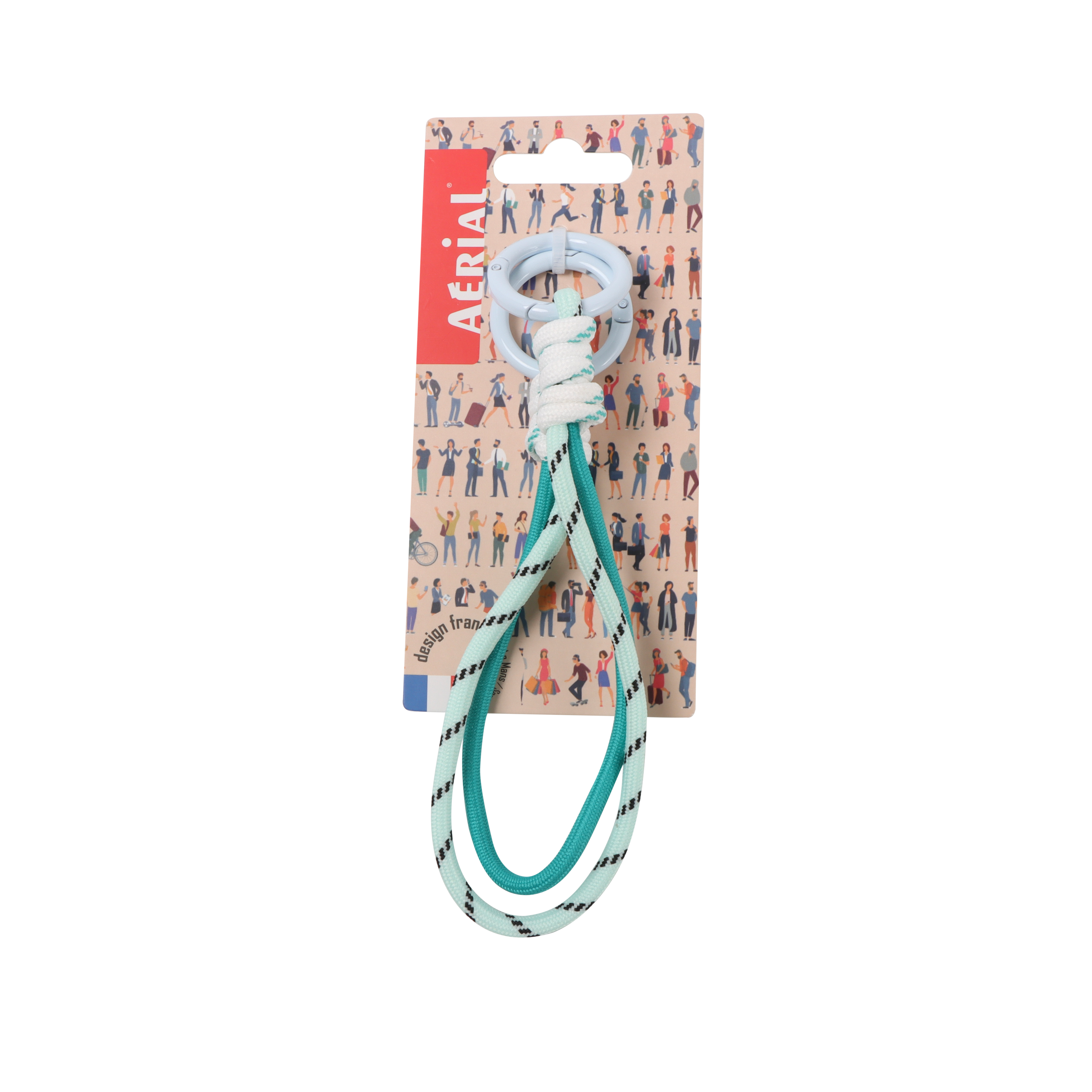 Porte-clés Charms – Version BOUCLE - Aérial - Baggyver