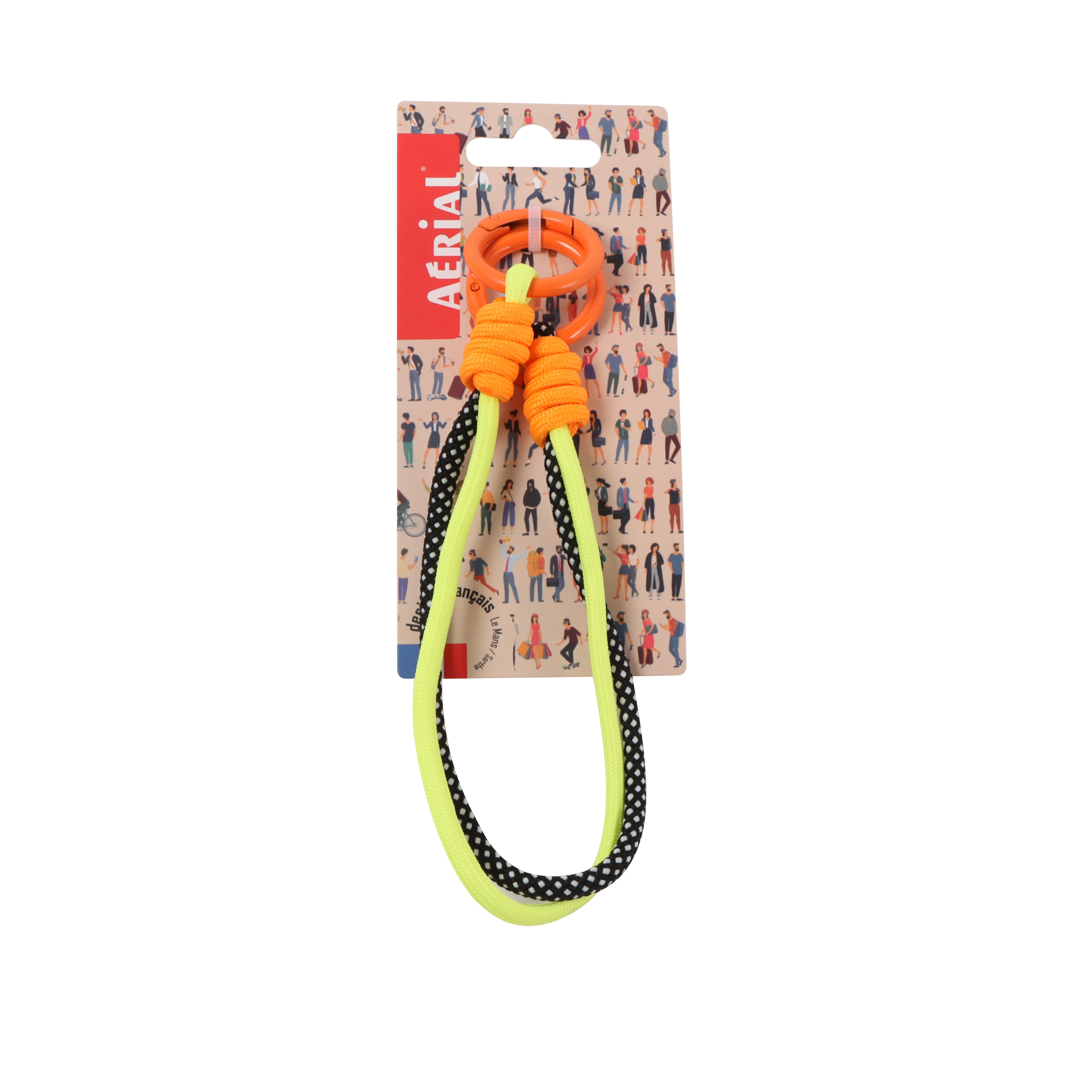 Porte-clés Charms – Version BOUCLE - Aérial - Baggyver