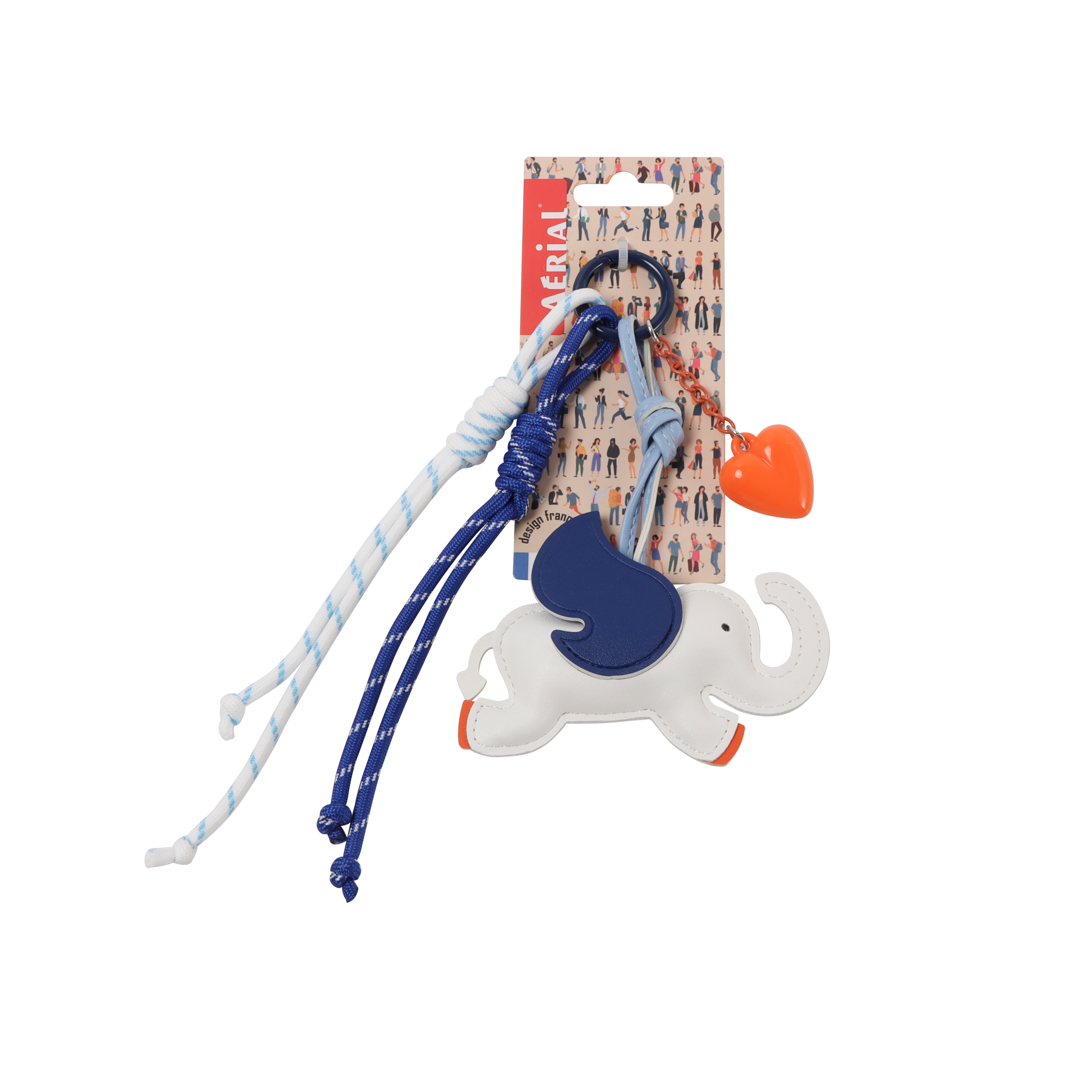 Porte-clés Charms – Version FORMS - Aérial - Baggyver