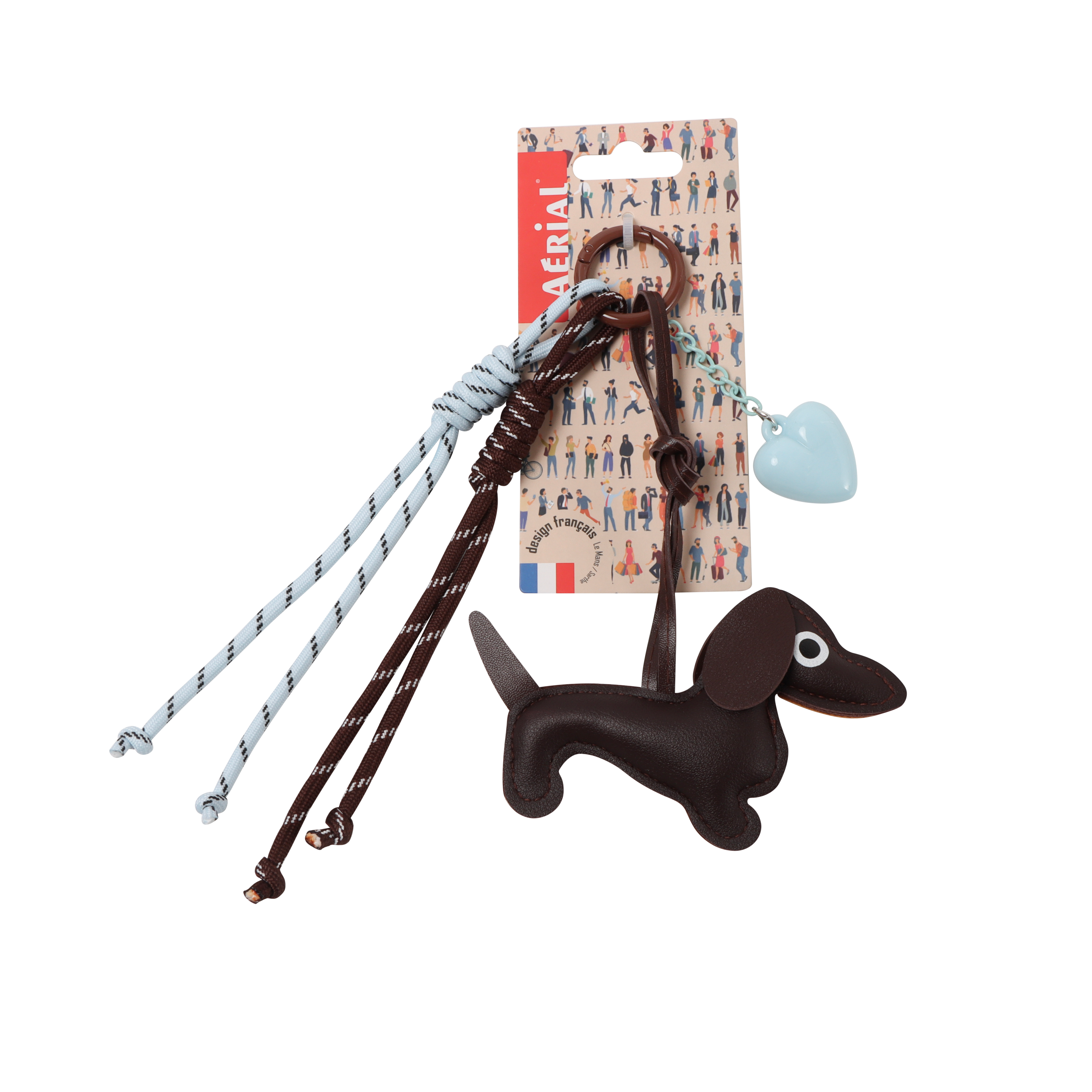 Porte-clés Charms – Version FORMS - Aérial - Baggyver