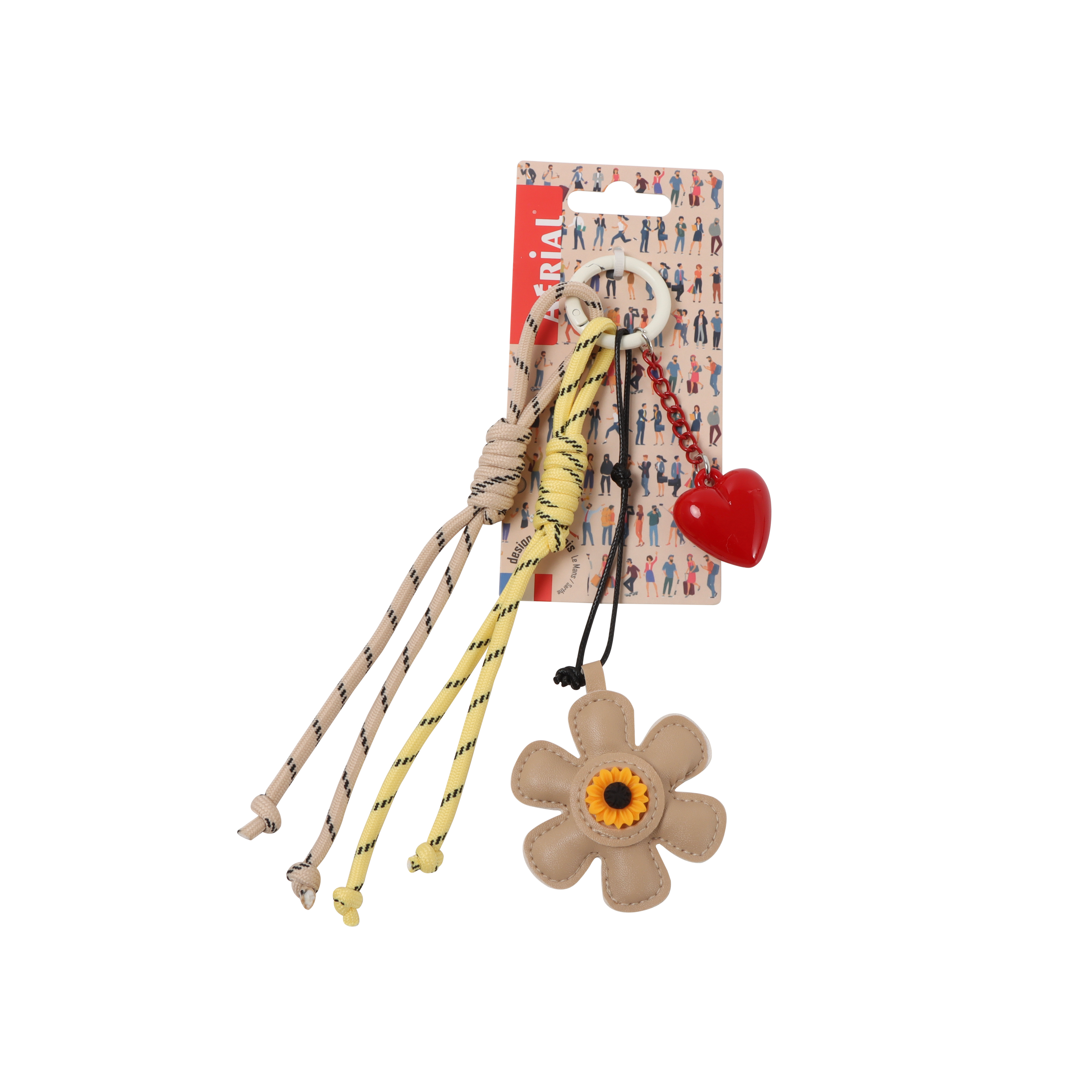 Porte-clés Charms – Version FORMS - Aérial - Baggyver