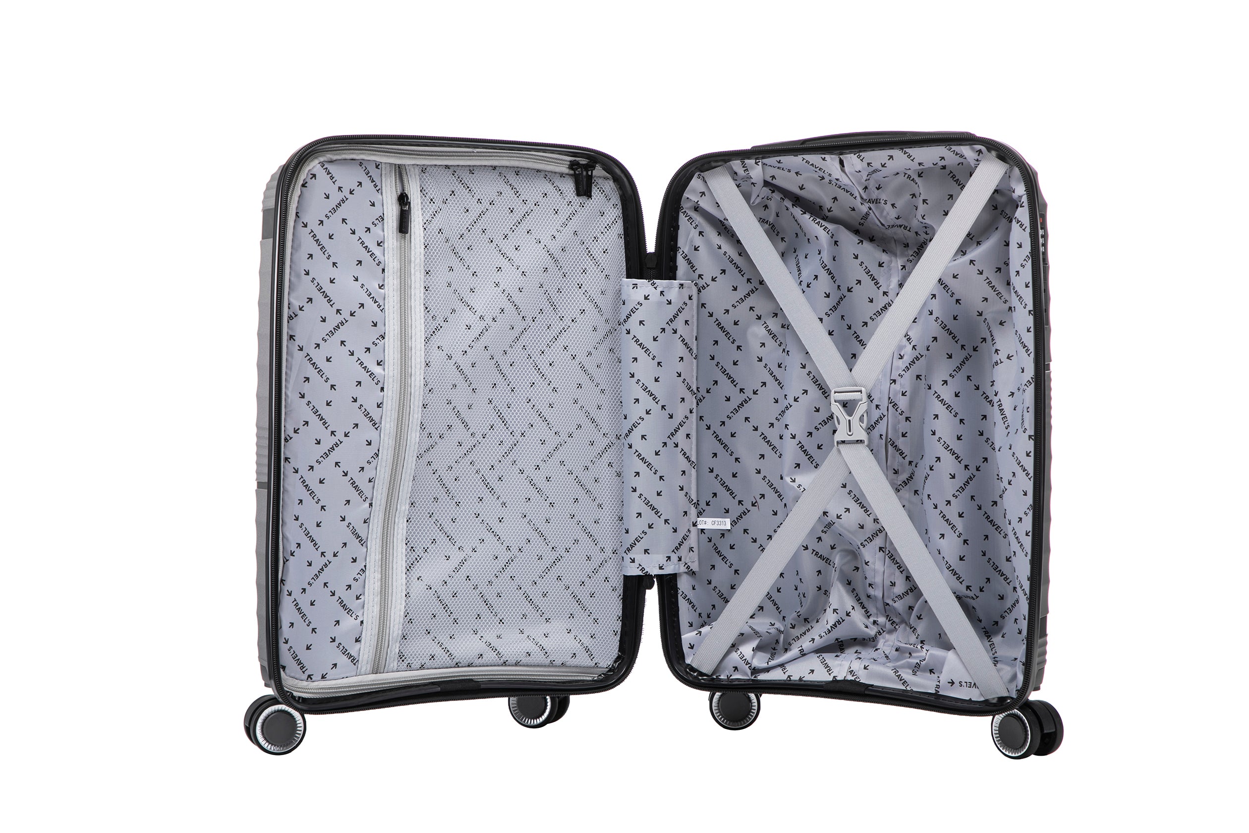 MILOS - Valise Trolley (55 cm/65 cm/75 cm) - Polypropylène - Coloris au choix - Baggyver