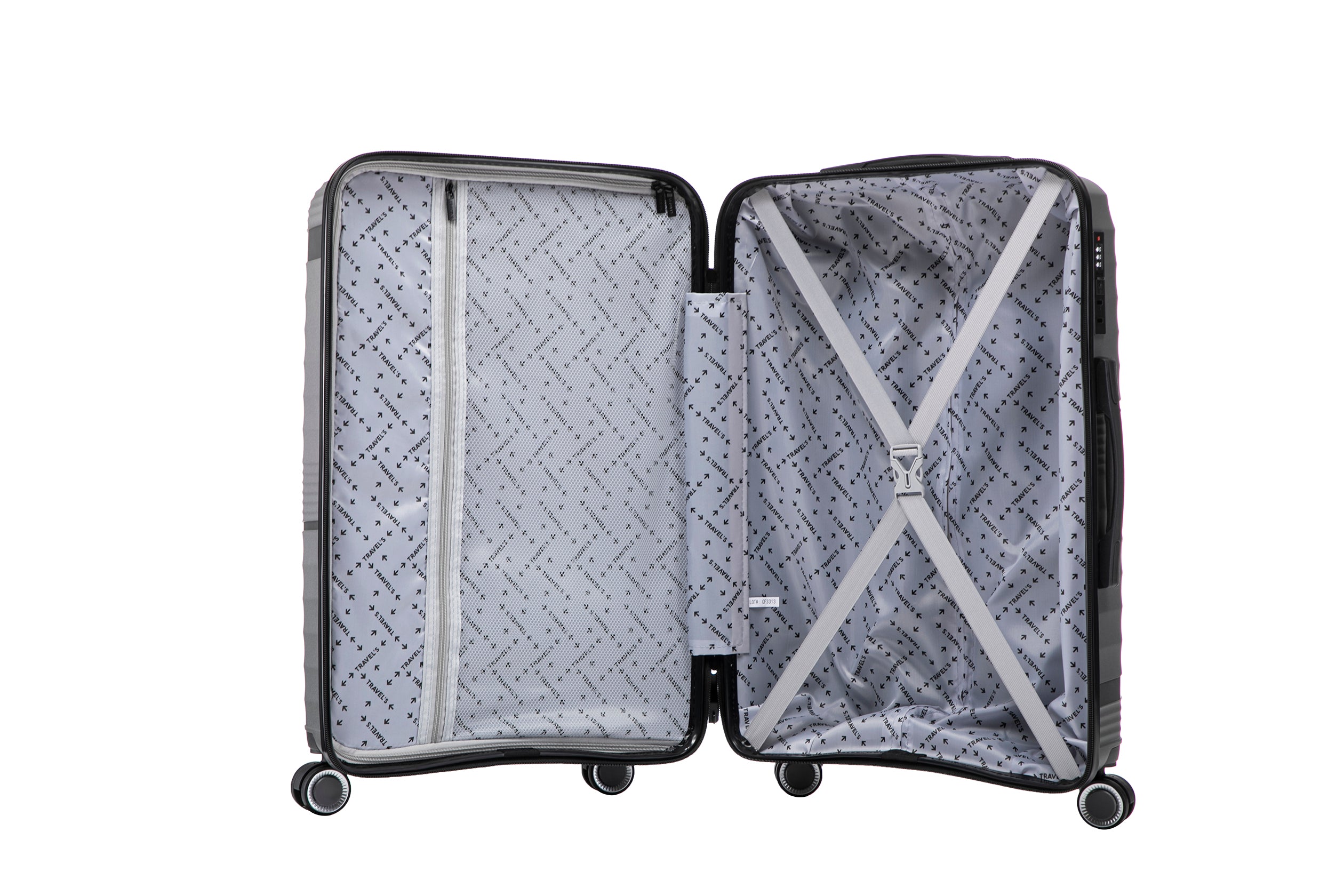 MILOS - Valise Trolley (55 cm/65 cm/75 cm) - Polypropylène - Coloris au choix - Baggyver