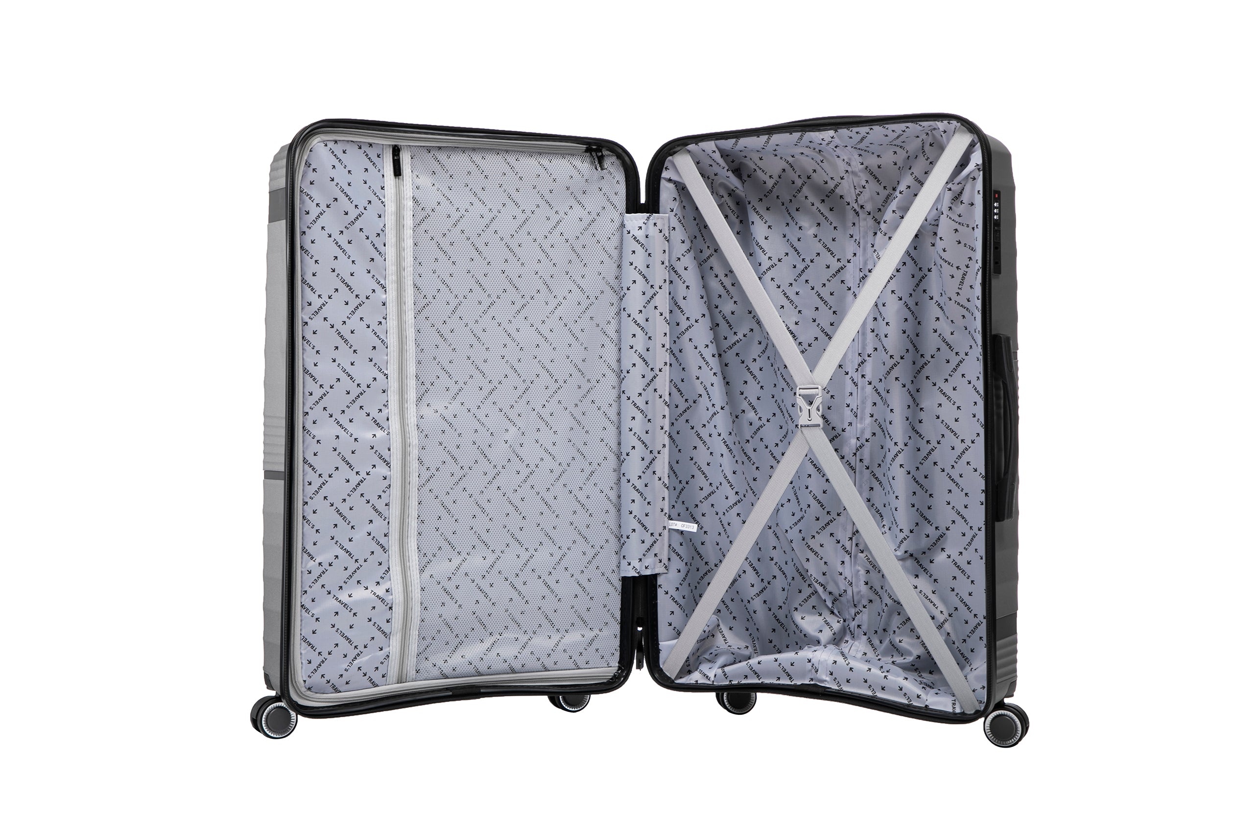 MILOS - Valise Trolley (55 cm/65 cm/75 cm) - Polypropylène - Coloris au choix - Baggyver