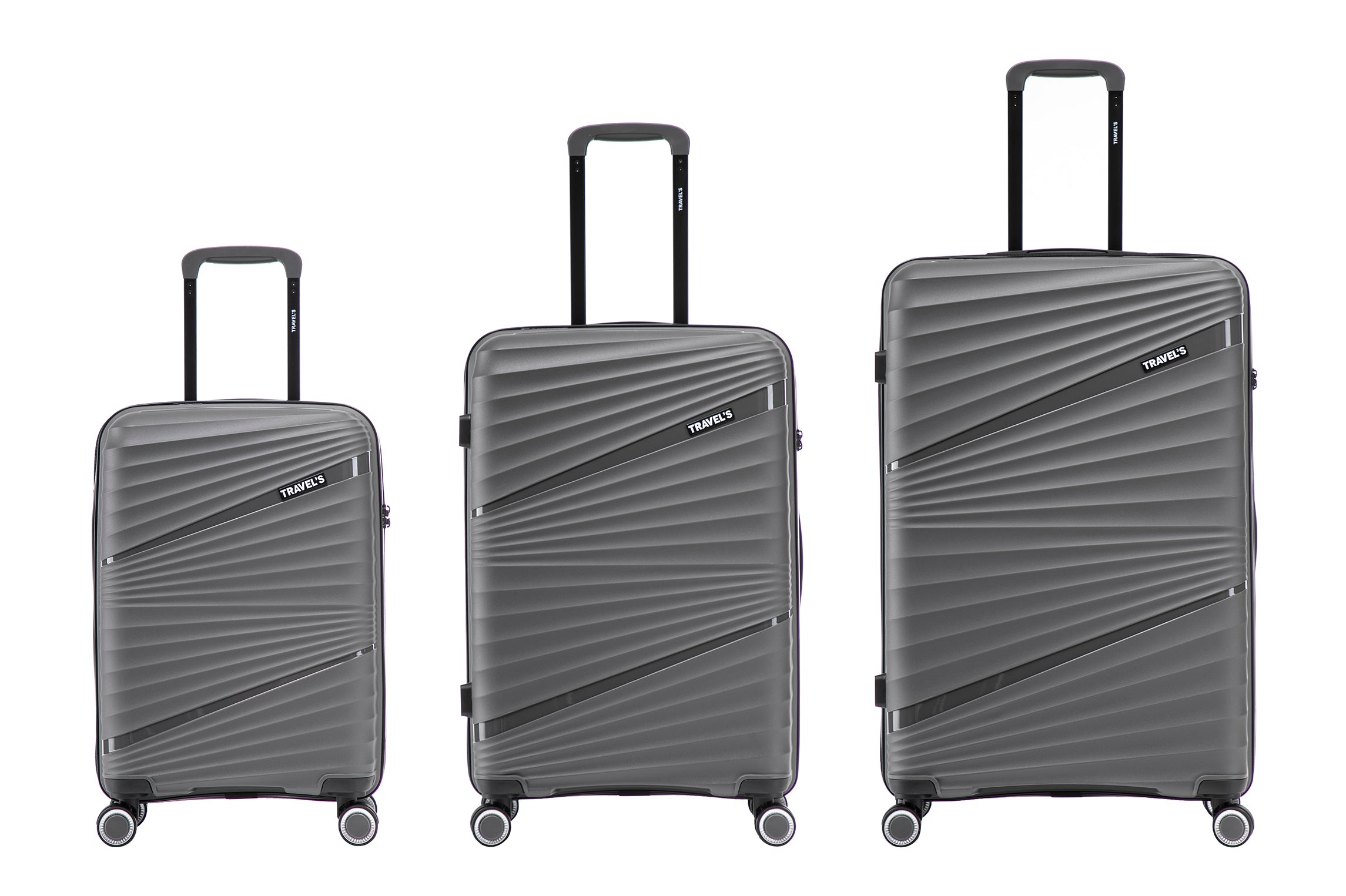 MILOS - Valise Trolley (55 cm/65 cm/75 cm) - Polypropylène - Coloris au choix - Baggyver