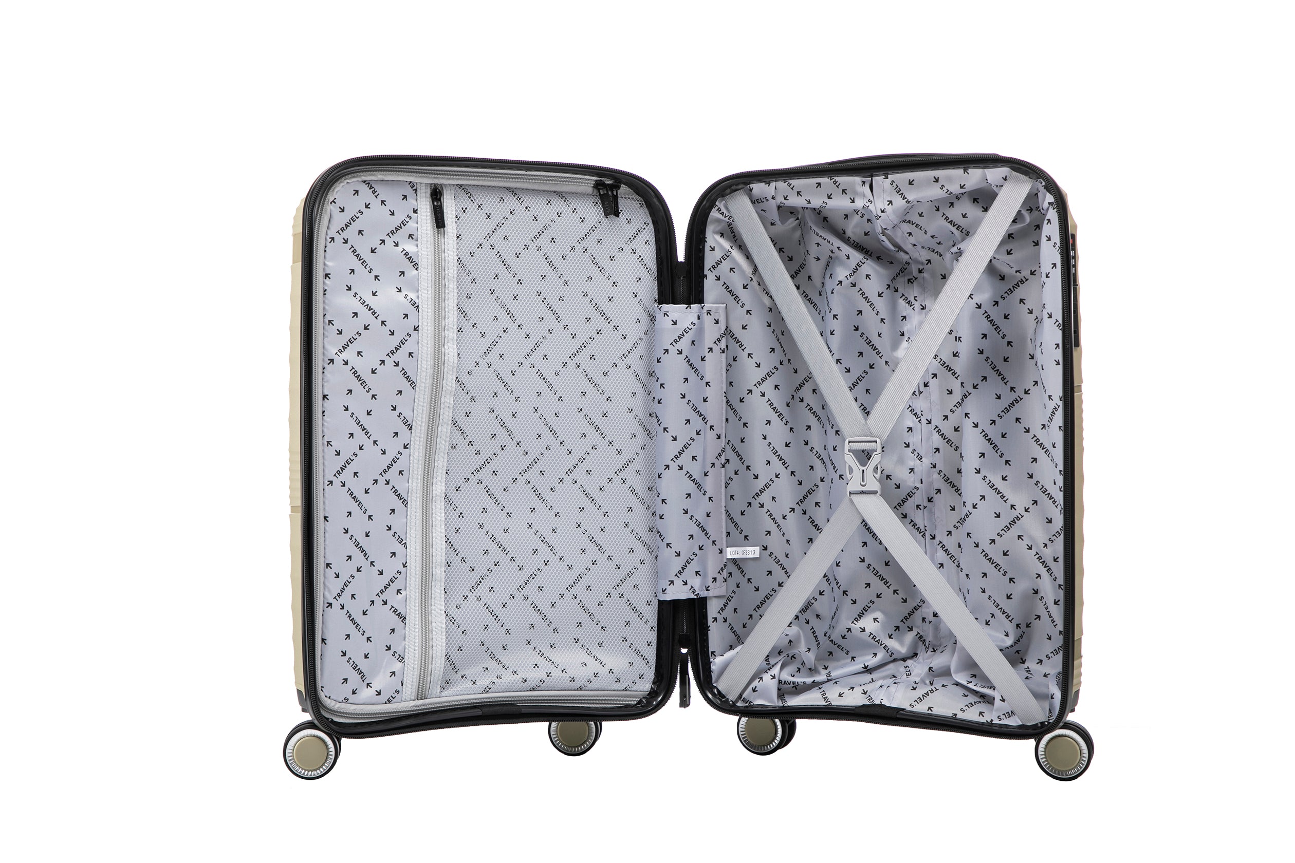 MILOS - Valise Trolley (55 cm/65 cm/75 cm) - Polypropylène - Coloris au choix - Baggyver