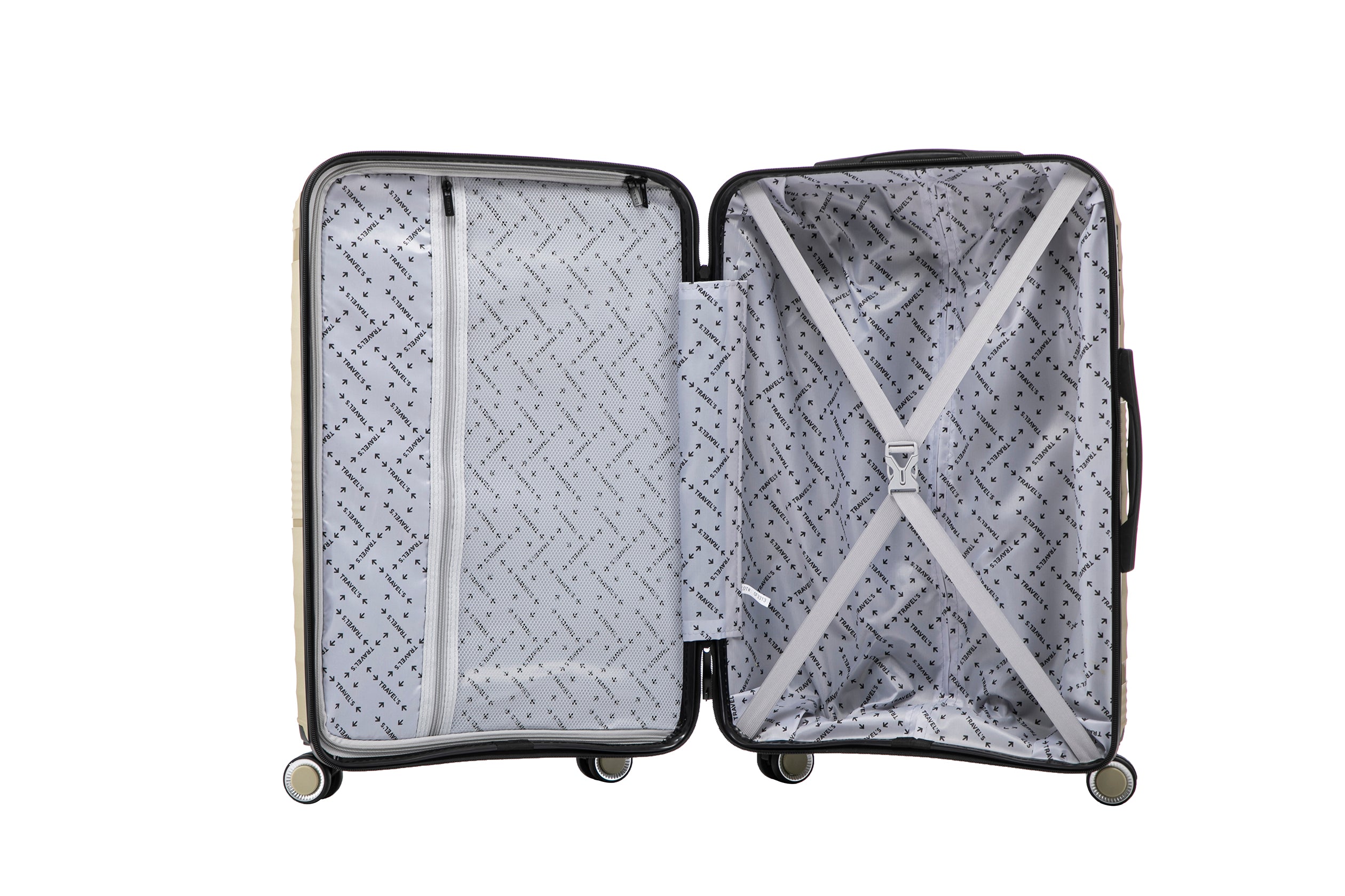 MILOS - Valise Trolley (55 cm/65 cm/75 cm) - Polypropylène - Coloris au choix - Baggyver