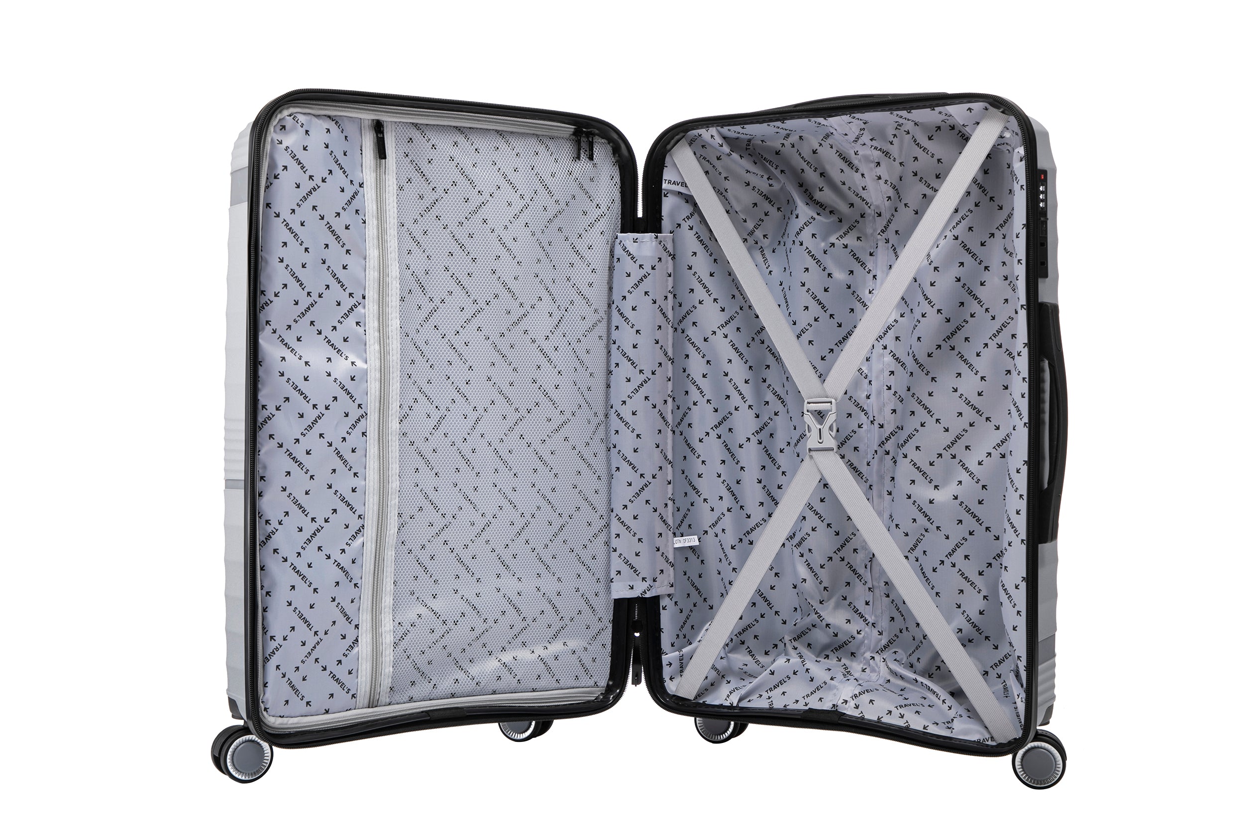 MILOS - Valise Trolley (55 cm/65 cm/75 cm) - Polypropylène - Coloris au choix - Baggyver