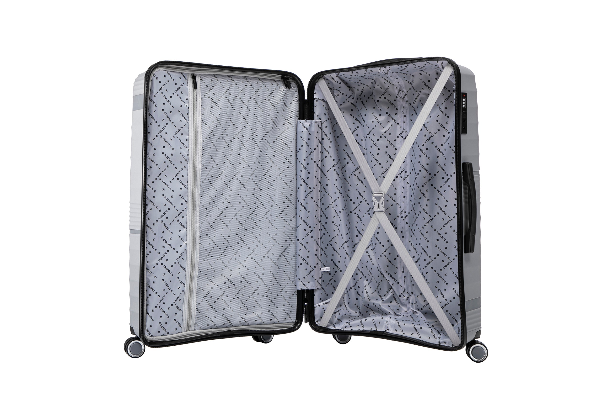 MILOS - Valise Trolley (55 cm/65 cm/75 cm) - Polypropylène - Coloris au choix - Baggyver