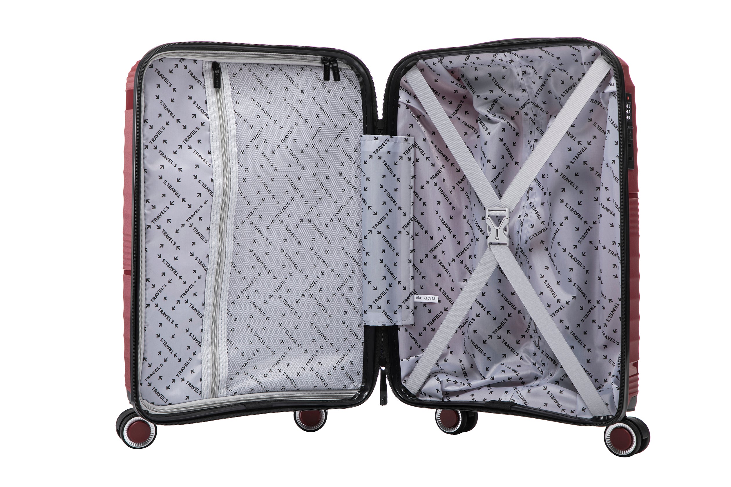 MILOS - Valise Trolley (55 cm/65 cm/75 cm) - Polypropylène - Coloris au choix - Baggyver