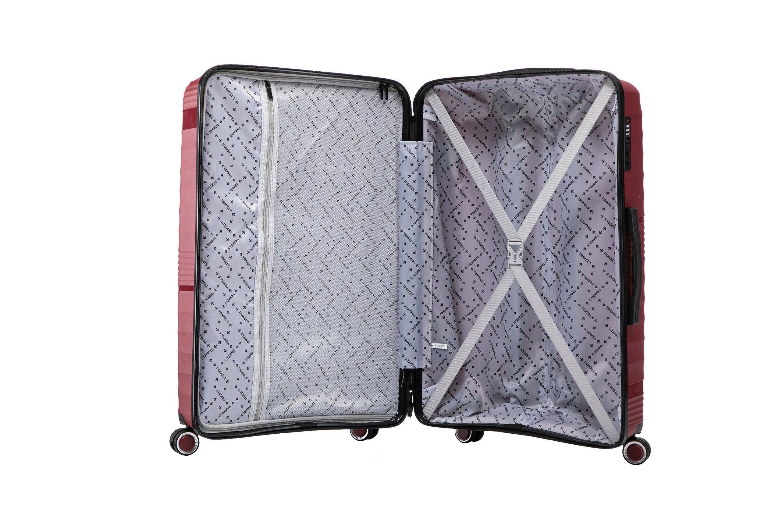 MILOS - Valise Trolley (55 cm/65 cm/75 cm) - Polypropylène - Coloris au choix - Baggyver