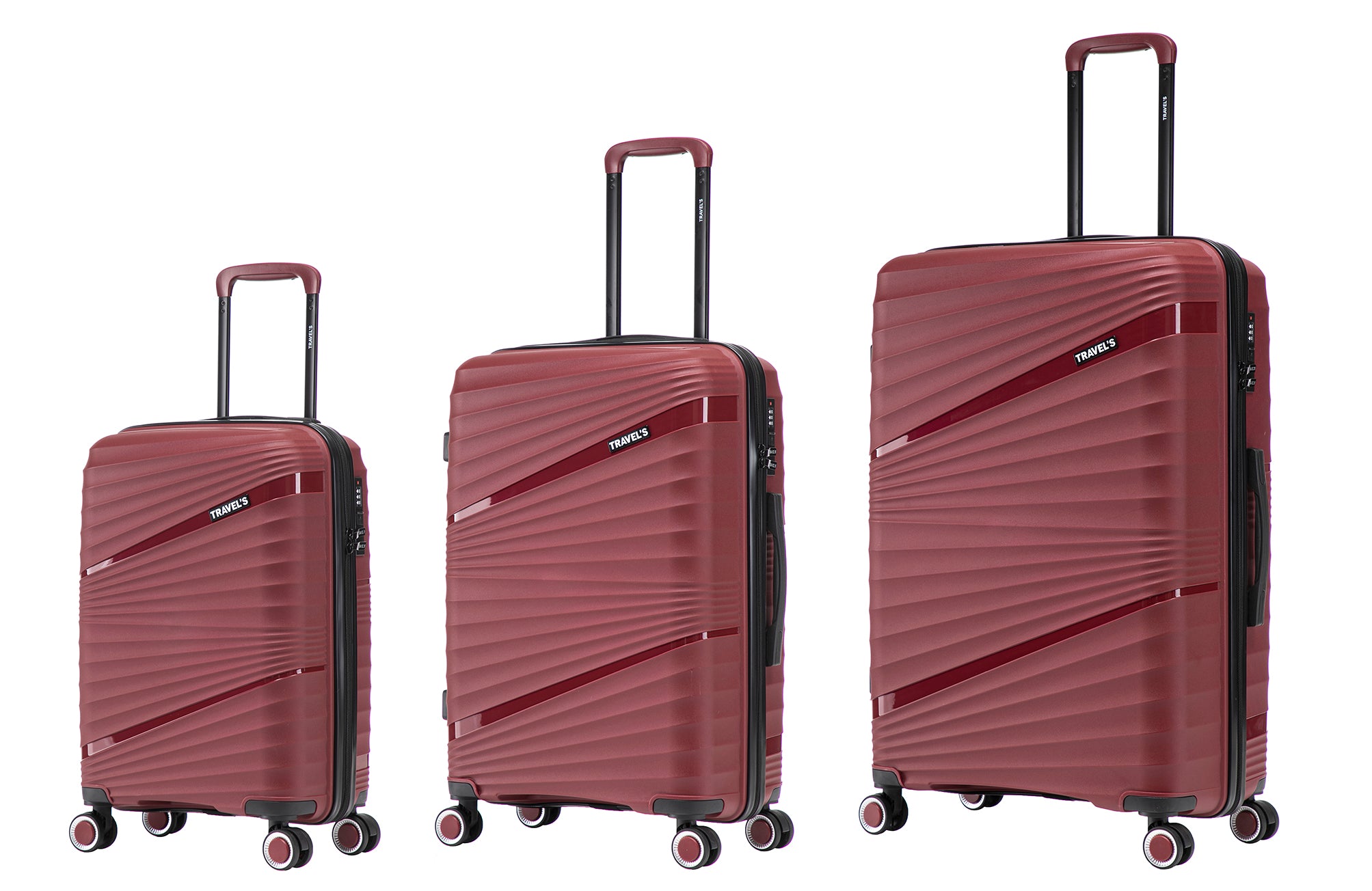 MILOS - Valise Trolley (55 cm/65 cm/75 cm) - Polypropylène - Coloris au choix - Baggyver