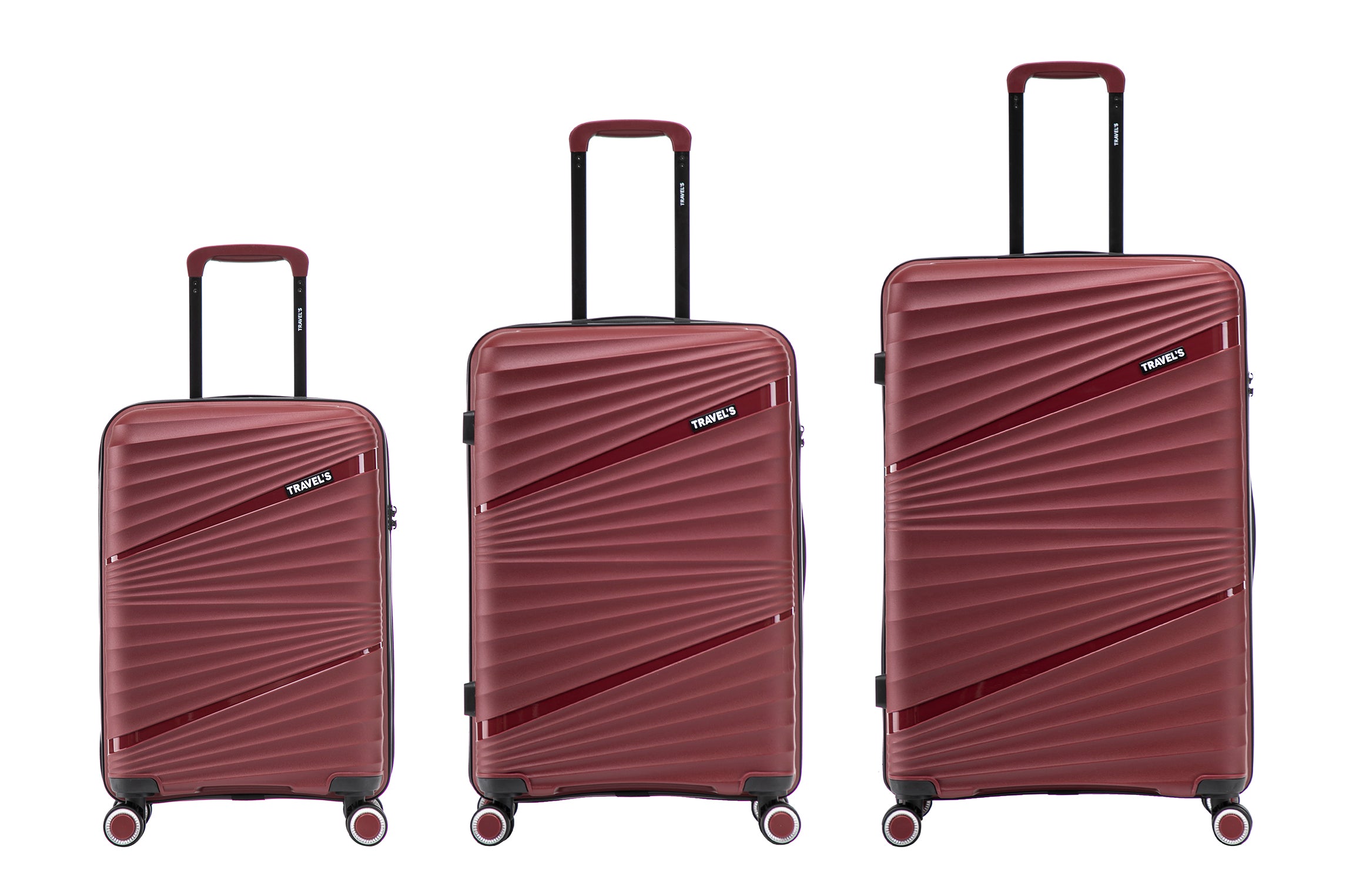 MILOS - Valise Trolley (55 cm/65 cm/75 cm) - Polypropylène - Coloris au choix - Baggyver