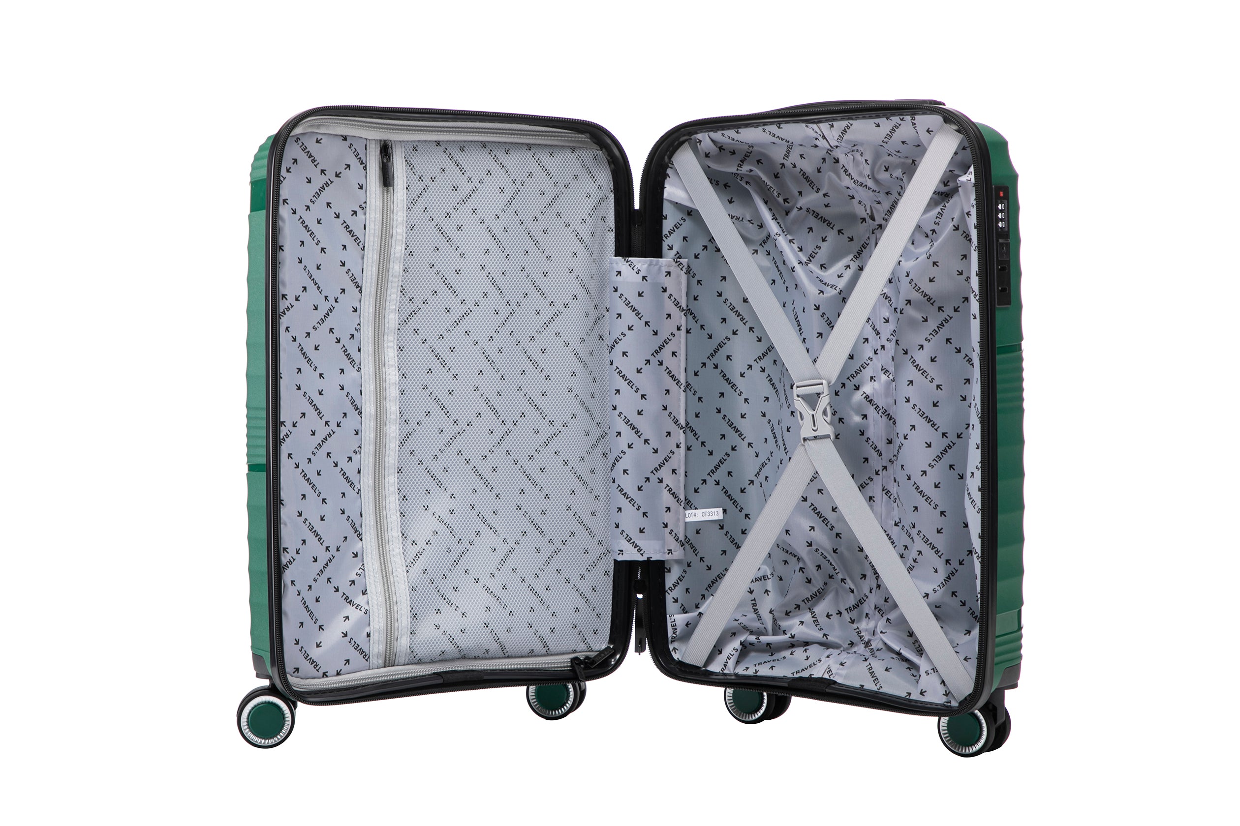 MILOS - Valise Trolley (55 cm/65 cm/75 cm) - Polypropylène - Coloris au choix - Baggyver