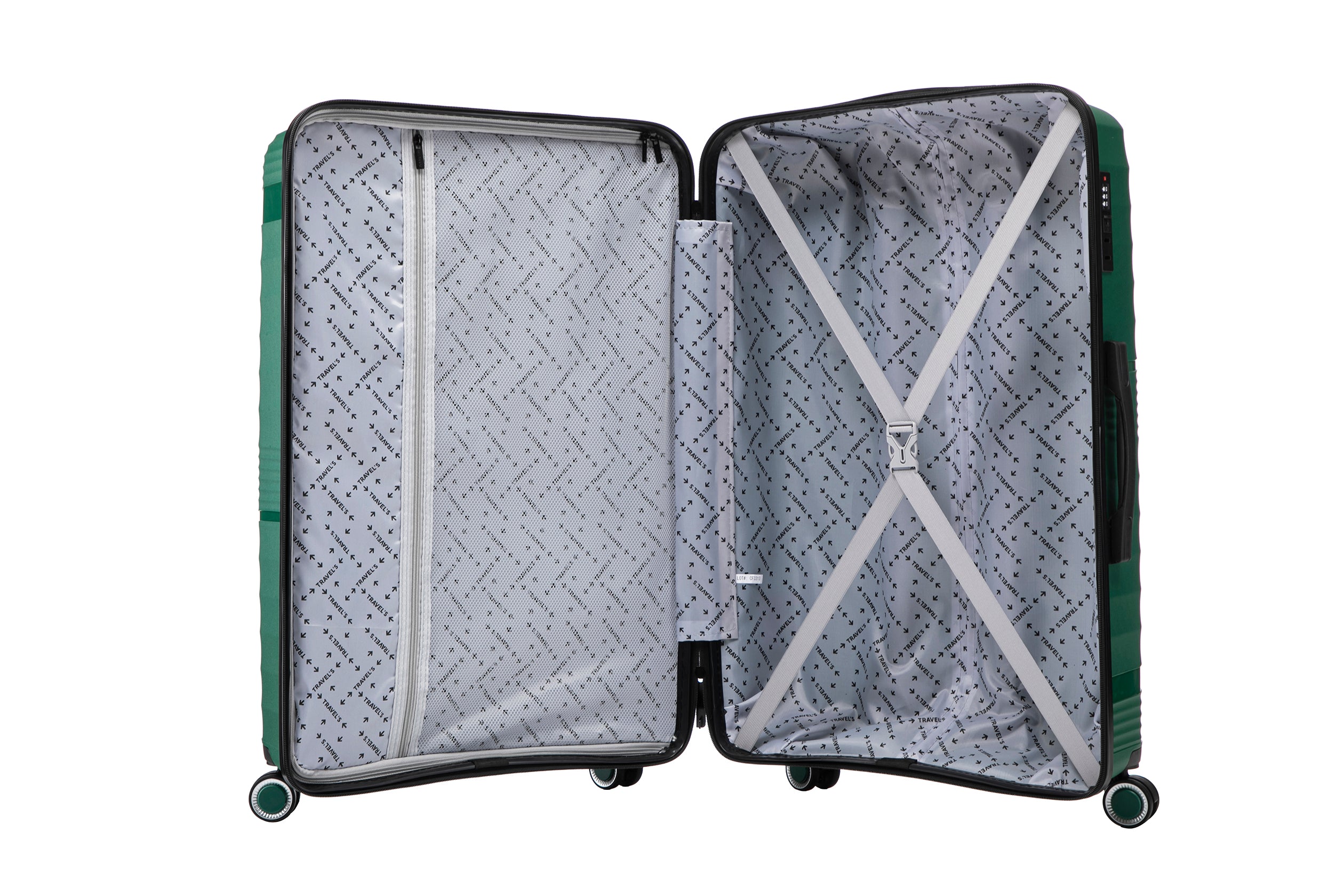 MILOS - Valise Trolley (55 cm/65 cm/75 cm) - Polypropylène - Coloris au choix - Baggyver