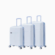 TWINNY - Lot de 3 valises trolley 55/65/75cm - PP - Coloris au choix - Baggyver