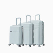 TWINNY - Lot de 3 valises trolley 55/65/75cm - PP - Coloris au choix - Baggyver