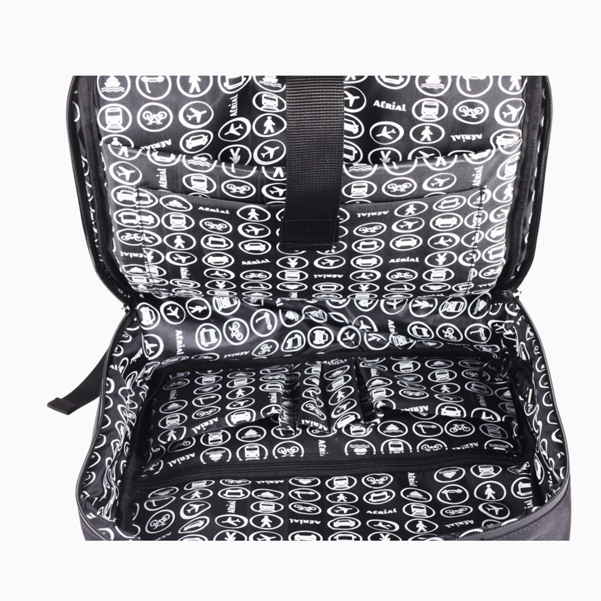 Sac à dos ordinateur 17' underseat noir BUSINESS - Aérial - Baggyver