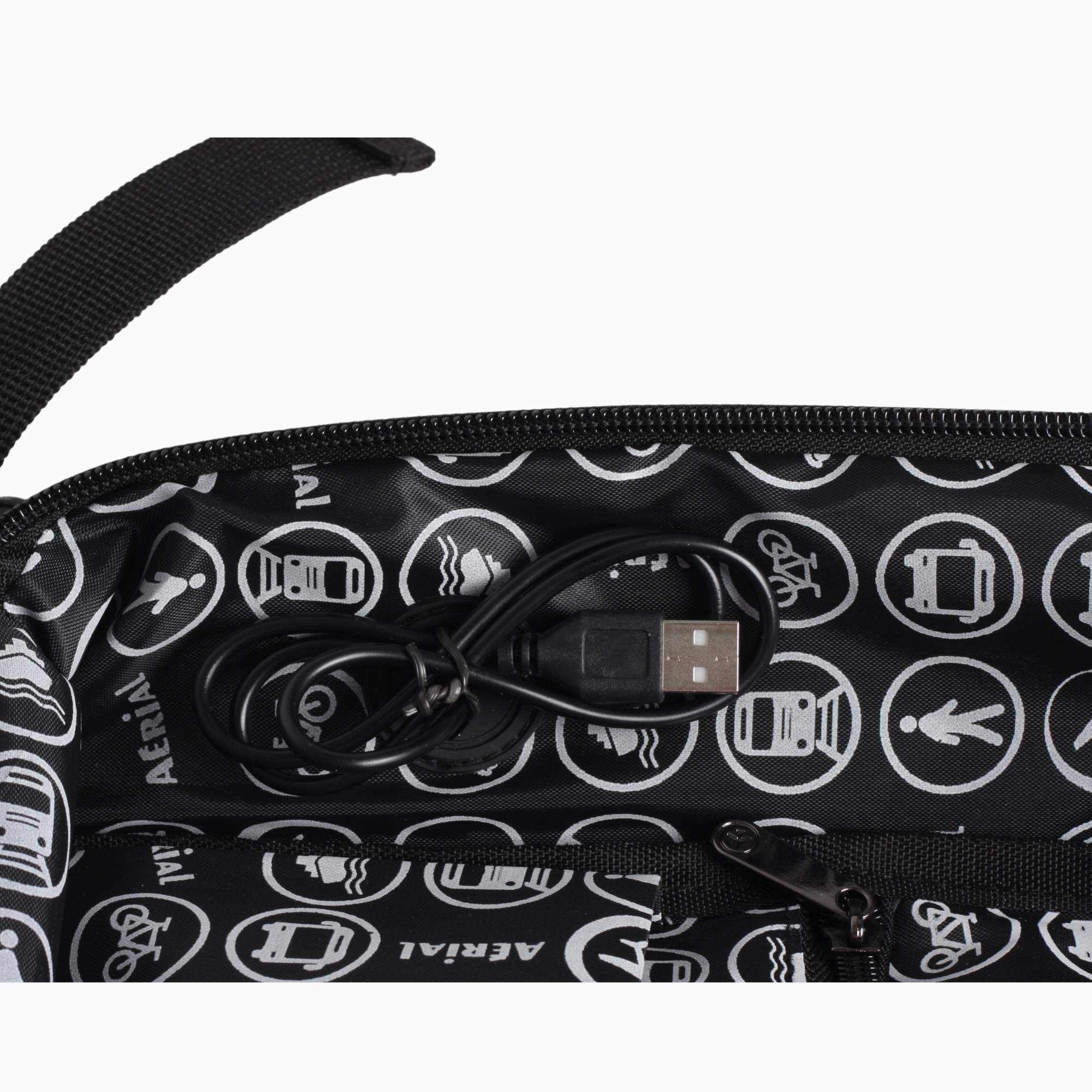 Sac à dos ordinateur 17' underseat noir BUSINESS - Aérial - Baggyver