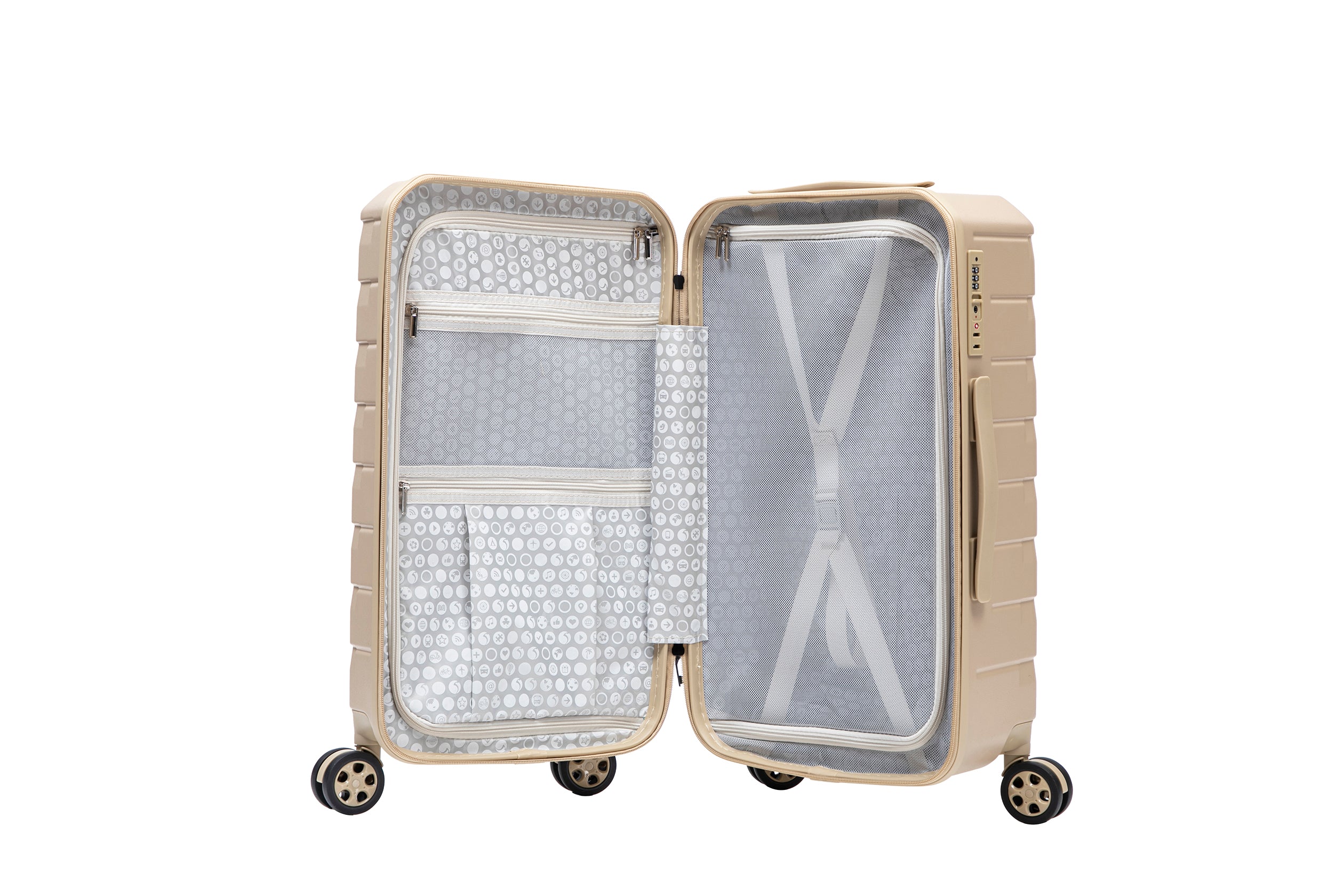 Valise rigide trunk FUSION - Taille M / L / XXL - Horizon