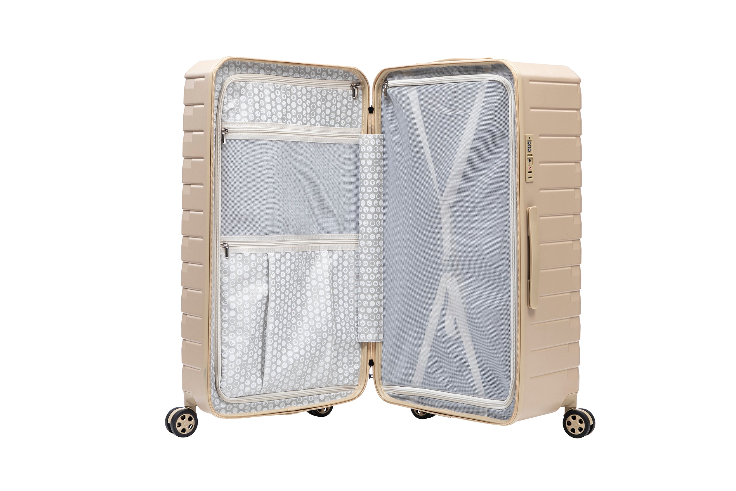 Valise rigide trunk NEW FUSION - Taille M / L / XXL - Horizon - Baggyver