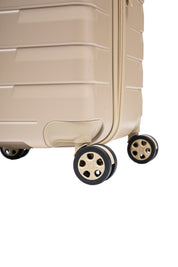 Valise rigide trunk NEW FUSION - Beige roue - Taille M / L / XL - Horizon - Bagages à vivre