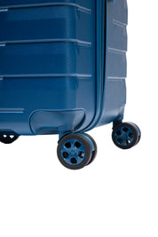 Valise rigide trunk NEW FUSION - Bleu foncé roues - Taille M / L / XL - Horizon - Bagages à vivre