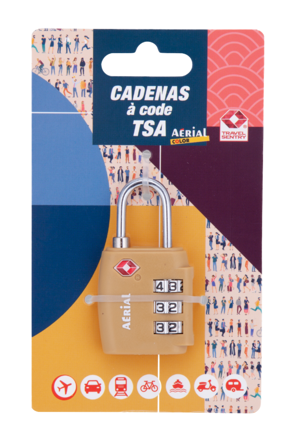 Cadenas TSA à code – Aerial