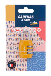 Cadenas métallique à code réglable – Aerial