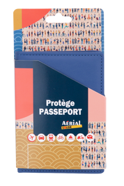 Protège-passeport en simili cuir – Aerial