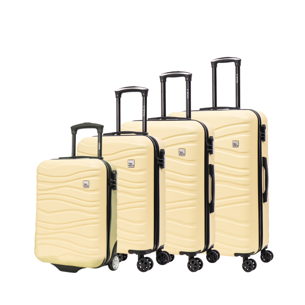 Lot de 4 valises rigides MALIBU 45/55/65/75 cm - Horizon - Baggyver