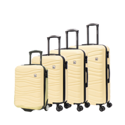 Lot de 4 valises rigides MALIBU 45/55/65/75 cm - Horizon - Baggyver
