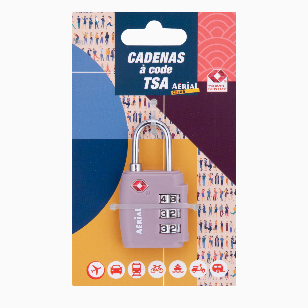 1 Cadenas TSA Lock AERIAL - Baggyver