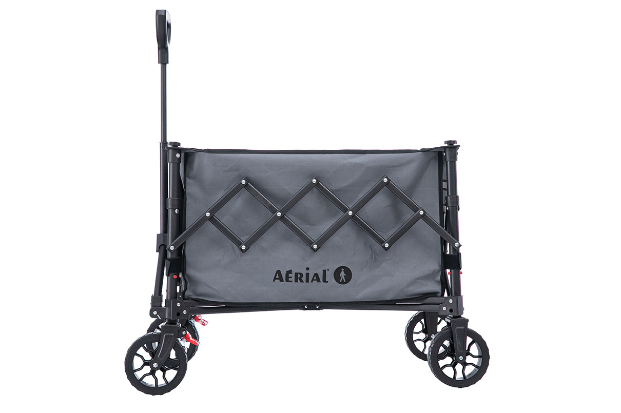 AERIAL ROLLTRUCK - Chariot pliable 84x45x53cm - Bleu fonce - Baggyver