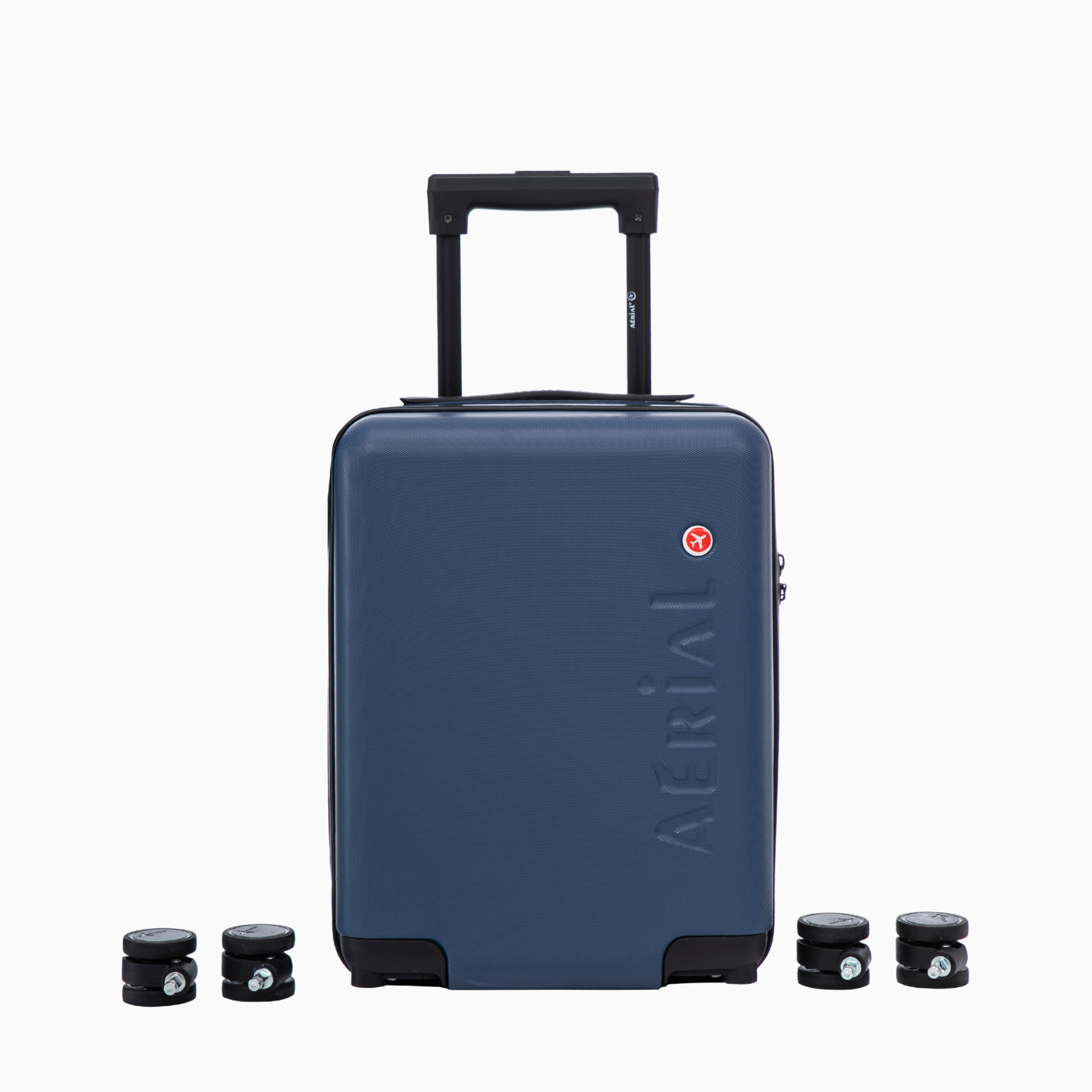 Valise underseat rigide FLEX à roues amovibles - Taille XS - Aérial - Baggyver